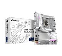 GIGABYTE Z890 AORUS ELITE WIFI7 ICE Motherboard - Supports Intel Core Ultra (Series 2) CPUs, 16+1+2 phases VRM, up to 8800MHz DDR5 (OC), 1xPCIe 5.0 + 3xPCIe 4.0, Wi-Fi 7, 2.5GbE LAN, Thunderbolt 4