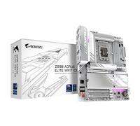 GIGABYTE Z890 AORUS ELITE WIFI7 ICE Motherboard - Supports Intel Core Ultra (Series 2) CPUs, 16+1+2 phases VRM, up to 8800MHz DDR5 (OC), 1xPCIe 5.0 + 3xPCIe 4.0, Wi-Fi 7, 2.5GbE LAN, Thunderbolt 4