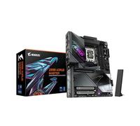 GIGABYTE Z890 AORUS MASTER Motherboard - Supports Intel Core Ultra (Series 2) CPUs, 18+1+2 phases VRM, up to 9500MHz DDR5 (OC), 2xPCIe 5.0 + 3xPCIe 4.0, Wi-Fi 7, 10GbE LAN, Thunderbolt 4