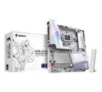 GIGABYTE Z890 AORUS TACHYON ICE Motherboard - Supports Intel Core Ultra (Series 2) CPUs, 18+1+2 phases VRM, up to 9500MHz DDR5 (O.C), 1xPCIe 5.0 + 3xPCIe 4.0, Wi-Fi 7, 5GbE LAN, USB 3.2 Gen 2x2
