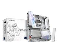 GIGABYTE Z890 AORUS TACHYON ICE Motherboard - Supports Intel Core Ultra (Series 2) CPUs, 18+1+2 phases VRM, up to 9500MHz DDR5 (O.C), 1xPCIe 5.0 + 3xPCIe 4.0, Wi-Fi 7, 5GbE LAN, USB 3.2 Gen 2x2