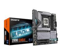 GIGABYTE Z890 EAGLE Motherboard - Supports Intel Core Ultra (Series 2) CPUs, 14+1+2 phases VRM, up to 8800MHz DDR5 (OC), 1xPCIe 5.0 M.2 + 3xPCIe 4.0 M.2, 2.5GbE LAN, USB4