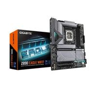 GIGABYTE Z890 EAGLE WIFI7 Motherboard - Supports Intel Core Ultra (Series 2) CPUs, 14+1+2 phases VRM, up to 8800MHz DDR5 (OC), 1xPCIe 5.0 + 3xPCIe 4.0, Wi-Fi 7, 2.5GbE LAN, Thunderbolt 4