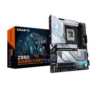 GIGABYTE Z890 GAMING X WIFI7 Motherboard - Supports Intel Core Ultra (Series 2) CPUs, 16+1+2 phases VRM, up to 8800MHz DDR5 (OC), 1xPCIe 5.0 + 3xPCIe 4.0, Wi-Fi 7, 2.5GbE LAN, USB 4
