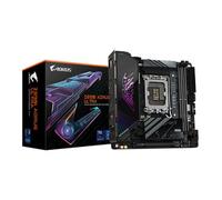 GIGABYTE Z890I AORUS ULTRA Motherboard - Supports Intel Core Ultra (Series 2) CPUs, 8+1+2 phases VRM, up to 8800MHz DDR5 (OC), 1xPCIe 5.0 + 1xPCIe 4.0, Wi-Fi 7, 2.5GbE LAN, Thunderbolt 4