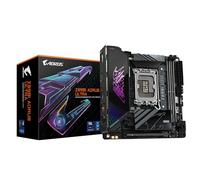 GIGABYTE Z890I AORUS ULTRA Motherboard - Supports Intel Core Ultra (Series 2) CPUs, 8+1+2 phases VRM, up to 8800MHz DDR5 (OC), 1xPCIe 5.0 + 1xPCIe 4.0, Wi-Fi 7, 2.5GbE LAN, Thunderbolt 4