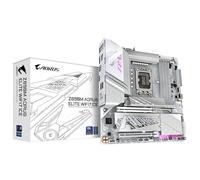 GIGABYTE Z890M AORUS ELITE WIFI7 ICE Motherboard - Supports Intel Core Ultra (Series 2) CPUs, 12+1+2 phases VRM, up to 8800MHz DDR5 (OC), 1xPCIe 5.0 + 2xPCIe 4.0, Wi-Fi 7, 2.5GbE LAN