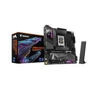 GIGABYTE Z890M AORUS Elite WIFI7 Intel Core Ultra (Series 2) LGA 1851 Motherboard, M-ATX, DDR5, 3X M.2, PCIe 5.0, USB4 Type-C, WIFI7, 2.5GbE LAN, WiFi EZ-Plug, EZ-Latch Plus
