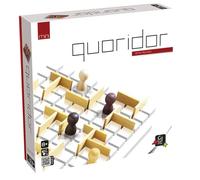 Gigamic , Quoridor Mini, Family Game, Wooden Game, 2-4 Players, from 8+ Years, 15 Minutes, German, Multilingual