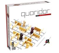 Gigamic , Quoridor Mini, Family Game, Wooden Game, 2-4 Players, from 8+ Years, 15 Minutes, German, Multilingual