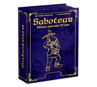 GIGAMIC - Saboteur - Famous Hidden Roles Game - Bluff Game - Anniversary Edition Format