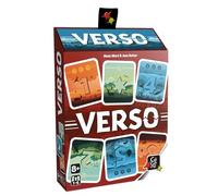 GIGAMIC Verso Card Game, Two-Sided Strategy Game, 1-6 Players, Ages 8+
