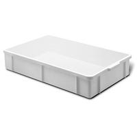 Giganplast Transport Box, Plastic, White, 60 x 40 x 11 cm