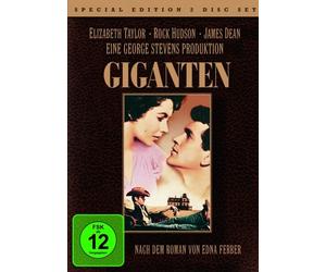 GIGANTEN - ELIZABETH TAYLOR,ROCK HUDSON,JAMES DEAN 3 DVD NEW