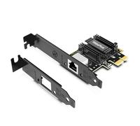 GiGaPlus 5Gb PCIe Network Card Realtek RTL8126 Controller, 5Gbe RJ45 Port NIC Card Support WOL, 5Gb Base-T Ethernet Adapter for Windows10/11/Windows Server/Linux