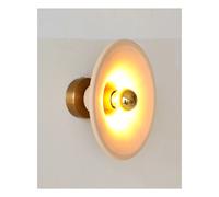 Gigaro raw ceramic wall lamp Terracotta S