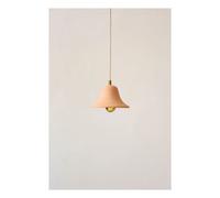 Gigaro small ceramic suspension lamp Terracotta 16 cm