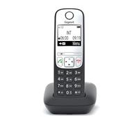 Gigaset A690 black wireless analogue DECT display hands phone book for up to 100 entries, S30852-H2810-B101