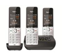 Gigaset Comfort 500a Trio Wireless Landline Phone 3 Units Silver One Size / EU Plug
