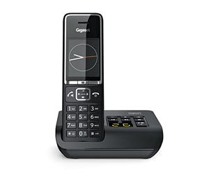 Gigaset COMFORT 550A Téléphone analog/dect Identification de l'appelant Noir