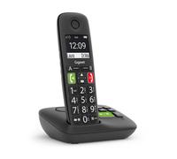 Gigaset E290 Analog/DECT telephone Caller ID Black
