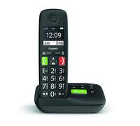 Gigaset E290A int. big button cordless phone with answering machine - black