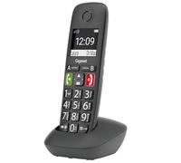 Gigaset E294 - DECT Telephone - Designed for the Elderly - Hearing Aid Compatibility - Large Display and Buttons, Titanium Grey [UK Version]