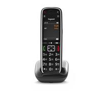 Gigaset E720 Analog/DECT telephone Caller ID Black