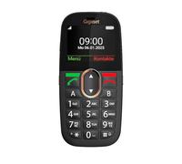 Gigaset GL695 Mobile Phone Senior 4G, SOS button, Black | Large buttons, VoLTE, 2.31-inch IPS screen, 1400 mAh battery, Audio Boost, Bluetooth 5.0