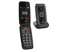 Gigaset GL795 Feature Phone - 4G Voice Over LTE, Easy Operation, 2.8 Inch IPS Display, 1400 mAh Battery, Audio Boost, SOS Button, Bluetooth 5.0, Hearing Aid Compatible, Designed in Germany, Dark Grey