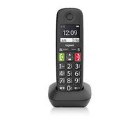 Gigaset Landline Phone E290HX, Black, Extra Handset with Charging Stand