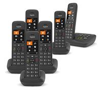 Gigaset Premium C575A Cordless Phone, Six Handset with Answer Machine and Nuisance Call Block