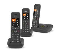 Gigaset Premium C575A Cordless Phone, Trio Handset with Answer Machine