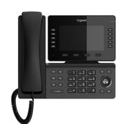 Gigaset Pro P855BW IP Desk IP phone with WiFi, Bluetooth, HD audio, 10 function keys, and dual USB ports.