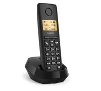 Gigaset Pure 100 Analog/Dect Telephone Caller Id Black, S30852-H3105-R101