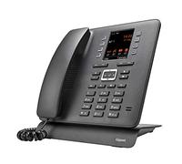 Gigaset T480HX Office Telephone, Cordless DECT Desk Phone with Headset Connection, Hands-Free Function, Colour Display, Compatible with FritzBox, Black [German Version]