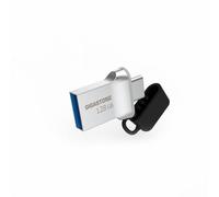 GIGASTONE 128GB Dual OTG 2-in-1 USB Flash Drive, Z50 USB 3.2 Gen 1 USB-A and Type C, Metal Memory Stick, Reliable Performance & Durable, USB 2.0 / USB 3.0 / USB 3.1 Interface Compatible