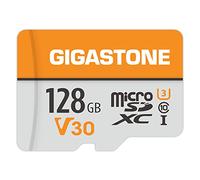 GIGASTONE 128GB Micro SD Card, 4K Video Pro, Surveillance, Security Camera, Action Camera, Drone, 95MB/s MicoSDXC Memory Card UHS-I V30 Class 10