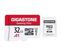 Gigastone 32GB Micro SD Card, Camera Plus 90MB/s, Full HD Video, U1 C10 Class 10 Micro SDHC UHS-I Memory Card, with MicroSD to SD Adapter