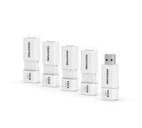 GIGASTONE 64GB Flash Drive (5 Pack) Z60 USB 3.2 Gen 1, 100MB/s Ultra Fast, Retractable Capless Slider Design, Data Storage, Backup for PC/Mac/TV/Car Audio, USB 2.0/3.0/3.1 Compatible
