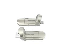 Gigastone Duo Pro Flip USB C 512GB (2 Pack) Dual External Portable SSD 500MB/s Supports Apple 4K 60fps ProRes HDR Video Recording USB3.2 Gen 2 for iPhone 16 PS5 Mac iPad Laptop Android