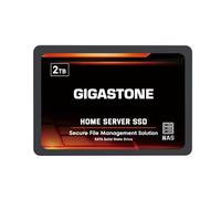 Gigastone Home Server SSD 2TB NAS SSD Drive Cache 24/7 Durable TLC High Endurance Personal Cloud Data Sync Network Attached Storage RAID 3D NAND 2.5" SATA Internal Solid State Hard Drives