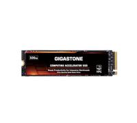 Gigastone HPC Computing M.2 SSD 500GB PCIe 4.0 NVMe SSD 5,000MB/s Host Memory Buffer Cache Accelerate Speed Coding Big Data Intensive Workloads, Internal Solid State Drive SLC Cache 3D NAND