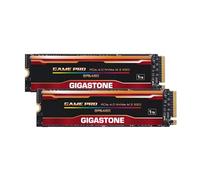 Gigastone M.2 SSD 1TB (2 Pack) PCIe 4.0 NVMe SSD PS5, Turbo Speed 5,000MB/s, Internal Gaming Storage for PC/Laptop, Ideal Gamers, Video Editing and Creators