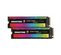 Gigastone M.2 SSD 2TB (2 Pack) PCIe 4.0 NVMe SSD 7,000MB/s Internal Gaming Solid State Hard Drive Upgrade PC Laptop PS5 Storage Turbo Speed for Gamers 3D Rendering 4K 8K Video Editing Creators