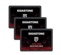 Gigastone SATA SSD 256GB (3-Pack) 2.5 inch SSD 520MB/s Upgrade Laptop PC Memory and Storage PS4 HDD Replacement 2.5" Internal Solid State Hard Drives SATA III SLC Cache 3D NAND Game Turbo Performance