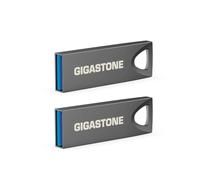 【GIGASTONE】Z70 128GB 2 Pack, USB 3.2 Gen1, USB Flash Drives, Reliable for PC and Mac, Waterproof Metal, Mini and Robust, USB 2.0 / USB 3.0 / USB 3.1 Interface Compatible