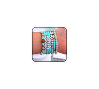 GIGB PBDK Western Cowgirl Friendship Bracelets Set for Women Boho Stackable Cute Hat Boots Beaded Stretch Bangles Surfer Heishi Bracelets Y2k Country Jewelry, L, Alloy, no gemstone
