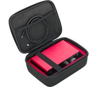 GIGCASE Case for Scarlett Solo 3rd & 4th Gen - Travel Storage for Audio Interface + Compatible with Maxone, Seagate, LaCie, WD External Hard Drives - Water-Resistant Protective Case w/Strap & Pocket