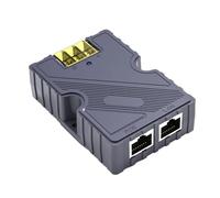 GigE PoE Injector 150W Dishy Cable RJ45 Adapter 48V DC Step Up Converter Protector